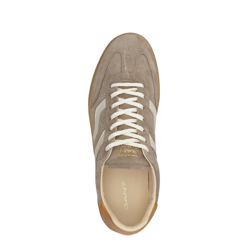 Ανδρικά sneakers GANT Cuzmo 32633206-G661 μπεζ δέρμα καστόρ
