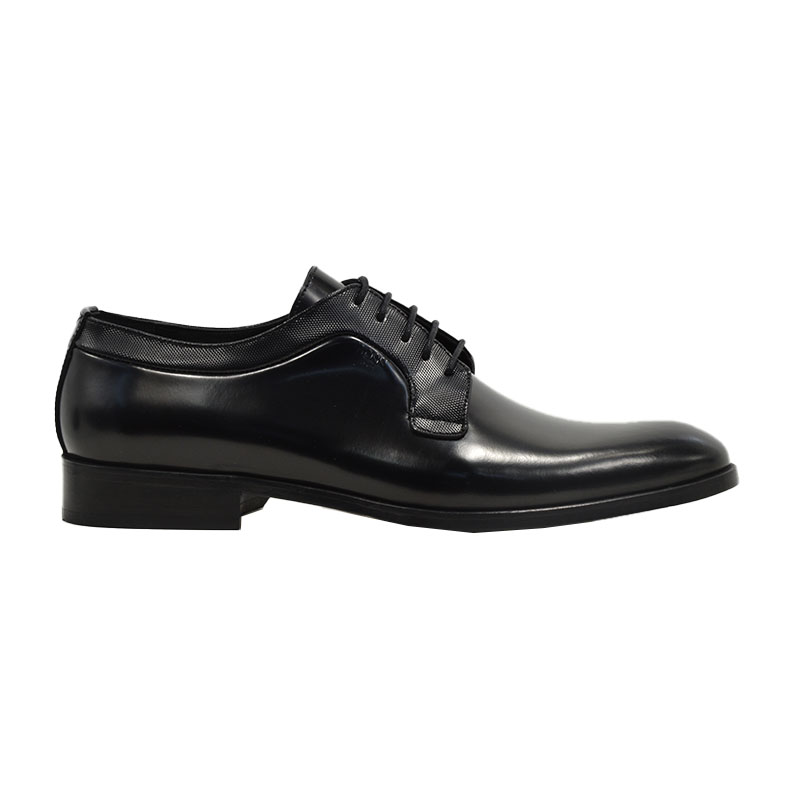 Ανδρικά παπούτσια BOSS Z7521 SPAZZ μαύρο δέρμα Ανδρικά >Κατηγορίες>Αμπιγιέ-Δετά