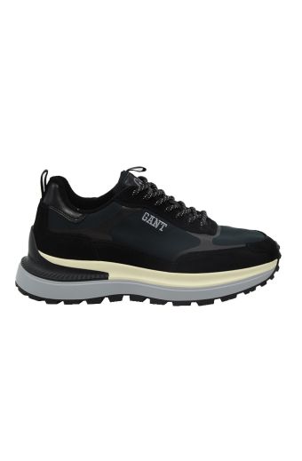 Ανδρικά sneakers GANT CAZIDY 27633206 SUEDE+MESH G00 BLACK μαύρο