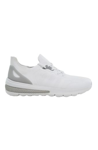 Ανδρικά sneakers GEOX U SPHERICA ACTIF A–KNIT.TEXT U35BAA 0006K C1799 WHITE λευκό