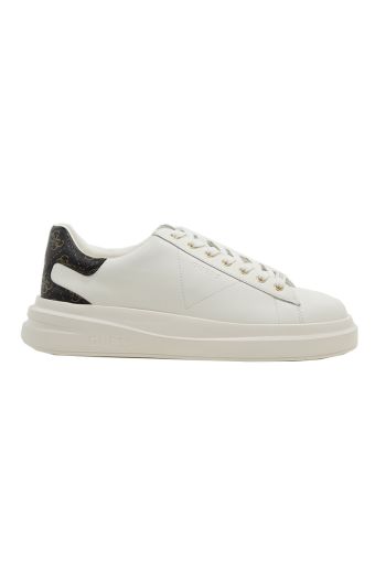 Ανδρικά sneakers GUESS FMPVIBLEA12-WBROC ELBA λευκό δέρμα