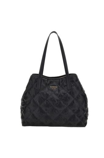 Γυναικεία τσάντα shopper GUESS QP699528 VIKKY BLACK μαύρο