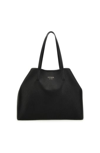 Γυναικεία τσάντα shopper GUESS VG699529 VIKKY BLACK μαύρο