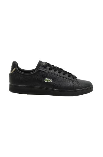 Ανδρικά sneakers Lacoste CARNABY PRO 123 3 SMA BLK/BLK 745SMA011302H LEATHER μαύρο δέρμα