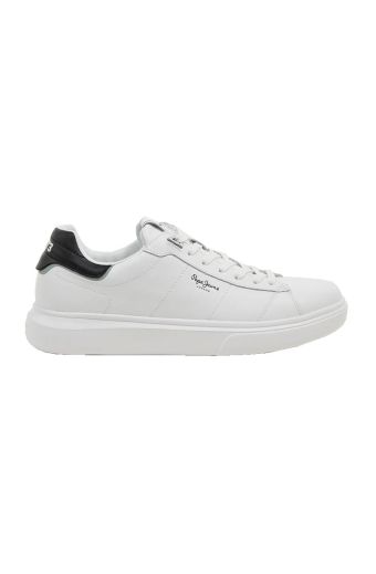 Ανδρικά Sneakers Pepe Jeans STYLE PMS30981 800 EATON BASIC 800WHITE λευκό