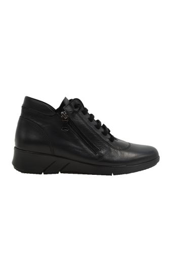 Γυναικεία Sneakers Ragazza 0412 μαύρο δέρμα
