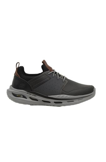 Ανδρικά sneakers SKECHERS 210456/BKGY ARCH FIT ORVAN-POLLICK BLACK/GRAY γκρι