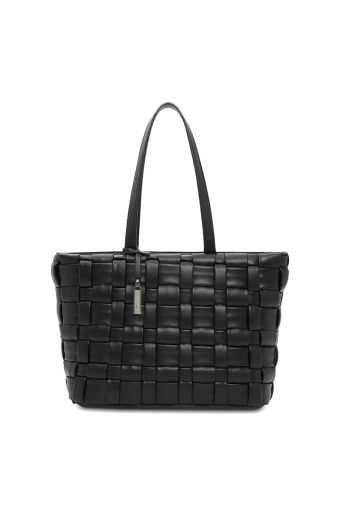 Γυναικεία τσάντα ώμου Tamaris Lorene 32404-100 μαύρο
