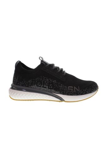 Ανδρικά sneakers U.S.POLO ASSN FELIX001-BLK KNITTED μαύρο