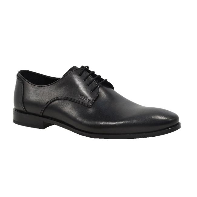 Ανδρικά παπούτσια BOSS V4972 BLACK DIAMOND μαύρο δέρμα