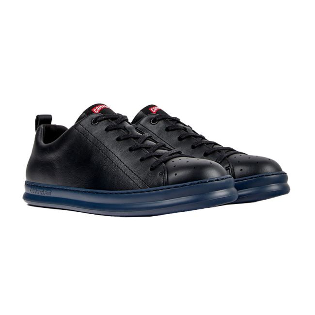 Ανδρικά παπούτσια Camper  K100226-017 Runner Four Softhand Negro/Runnerfour Hypn Black μαύρο δέρμα
