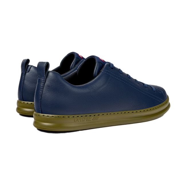 Ανδρικά παπούτσια Camper  K100226-135 Runner Four Sella Yard/Runnerfour Jasper Blue μπλε δέρμα