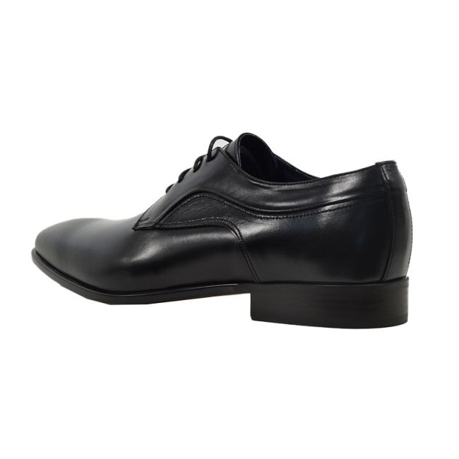 Ανδρικά παπούτσια Damiani 2301 μαύρο δέρμα
