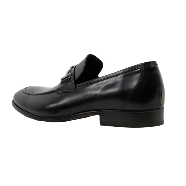 Ανδρικά παπούτσια Damiani 3106 μαύρο δέρμα
