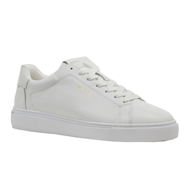 Ανδρικά sneakers GANT MC JULIEN 28631555 Leather G172 White λευκό δέρμα
