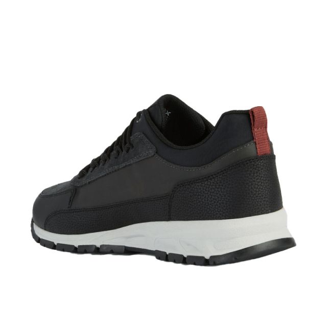 Ανδρικά sneakers GEOX U DELRAY B ABX B –TUM.GBK+SUE U260MB 0FE22 C9270 BLACK/ANTRACITE μαύρο