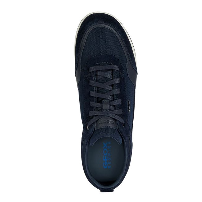 Ανδρικά sneakers GEOX U SPHERICA EC3 A-SUEDE+TEXT. U25CWA 02211 C4002 μπλε