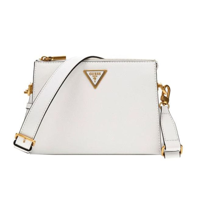 Γυναικεία τσάντα crossbody/χιαστί GUESS HWVA923112 WHITE LOSSIE λευκό