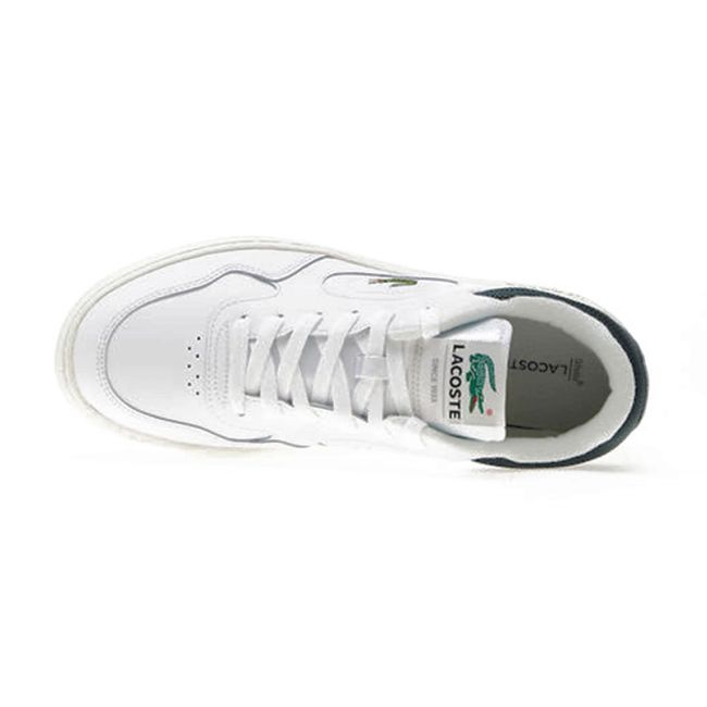 Ανδρικά sneakers Lacoste LINESET 223 1 SMA WHT/DK GRN 746SMA00451R5 λευκό δέρμα