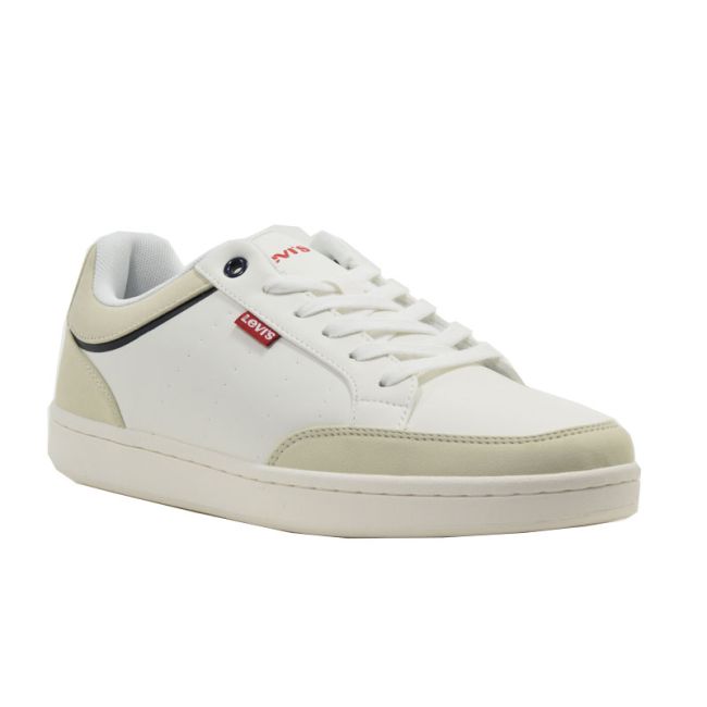 Ανδρικά sneakers LEVI’S BILLY 2.0 BRILLIANT WHITE 232998-618-50 38109-0433 λευκό