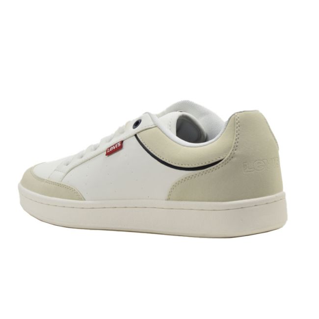 Ανδρικά sneakers LEVI’S BILLY 2.0 BRILLIANT WHITE 232998-618-50 38109-0433 λευκό