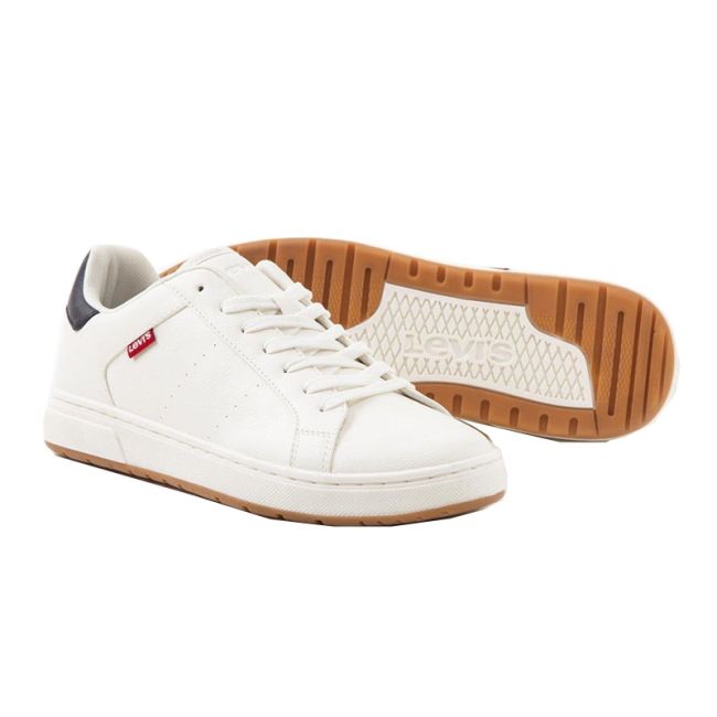 Ανδρικά sneakers LEVI’S SNEAKERS 234234-661-151 D6573-0005 REGULAR WHITE λευκό
