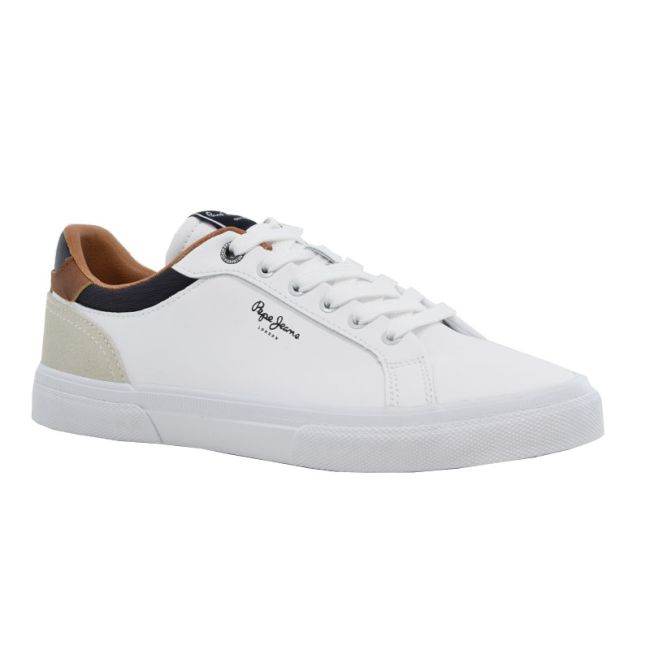 Ανδρικά Sneakers Pepe Jeans PMS30839 800 KENTON COURT M 800WHITE λευκό