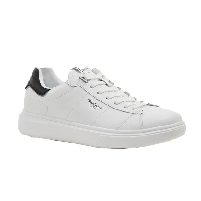 Ανδρικά Sneakers Pepe Jeans STYLE PMS30981 800 EATON BASIC 800WHITE λευκό