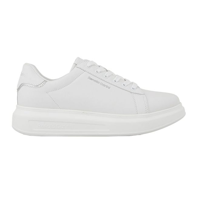 Ανδρικά sneakers Renato Garini 251 MARCELLO-2215 WHITE/WHITE/SILVER FP-001-69 λευκό ασημί