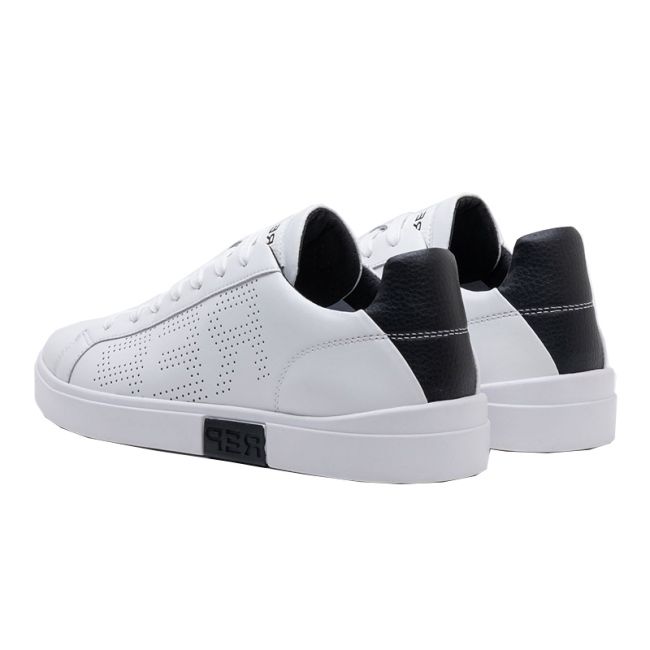 Ανδρικά sneakers REPLAY RZ3P0014L POLYS STUDIO GMZ3P C0014L WHITE BLACK λευκό