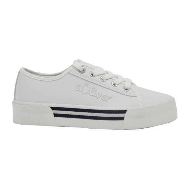 Γυναικεία sneakers s.Oliver 5-23678-38 100 λευκό