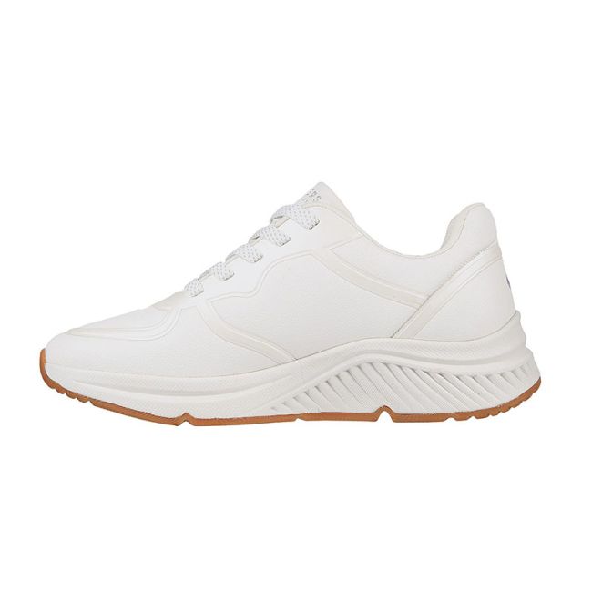 Γυναικεία sneakers SKECHERS 155570/WHT ARCH FIT S-MILES-MILE MAKERS WHITE λευκό