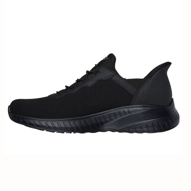 Ανδρικά sneakers SKECHERS 118300/BBK BOBS SQUAD CHAOS-DAILY HYPE BLACK μαύρο