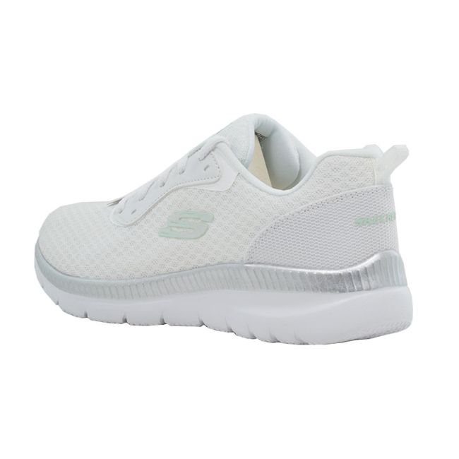 Γυναικεία Sneakers Skechers 12606/WSL BOUNTIFUL WHITE/SILVER λευκό