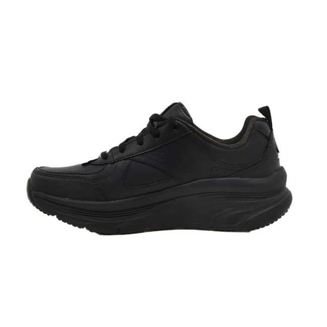 Γυναικεία sneakers SKECHERS 149312/BBK D'LUX WALKER-TIMELESS PATH BLACK μαύρο δέρμα
