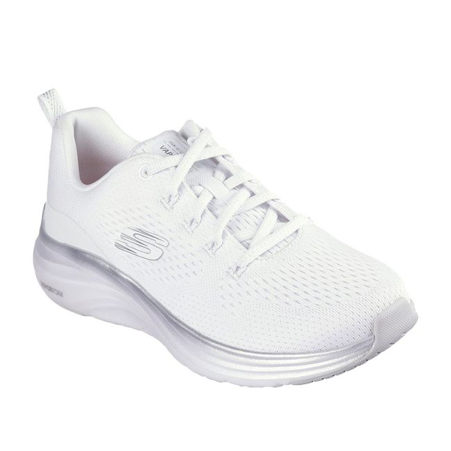 Γυναικεία sneakers SKECHERS 150025/WSL VAPOR FOAM-MINDNIGHT GLIMMER WHITE/SILVER λευκό