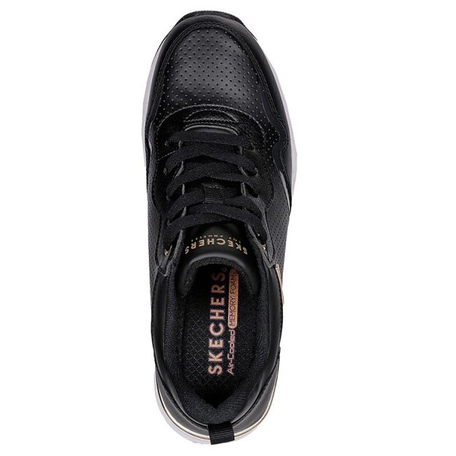 Γυναικεία sneakers SKECHERS 155399/BLK MILLION AIR-HOTTER AIR BLACK μαύρο