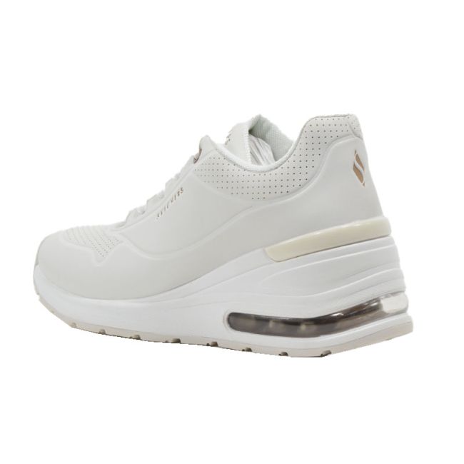Γυναικεία sneakers SKECHERS 155401/WHT MILLION AIR-ELEVATED AIR WHITE λευκό