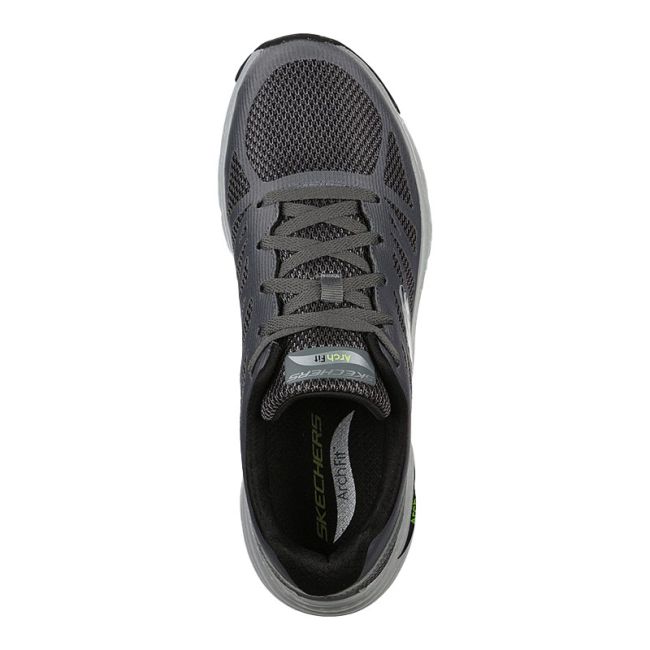 Ανδρικά sneakers SKECHERS 232042/CCBK ARCH FIT-CHARGE BACK CHARCOAL/BLACK γκρι