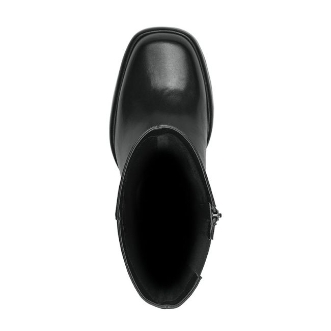 Γυναικείες μπότες Tamaris 1-25510-41 001 μαύρο δέρμα