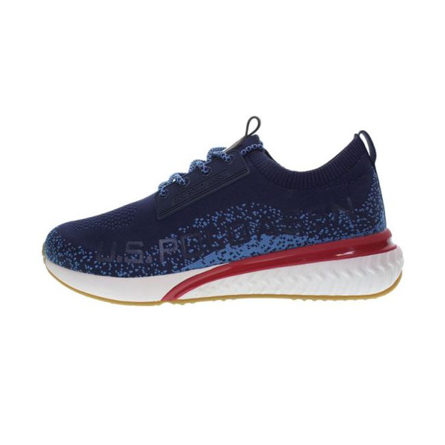 Ανδρικά sneakers U.S.POLO ASSN FELIX001-DBL002 KNITTED μπλε