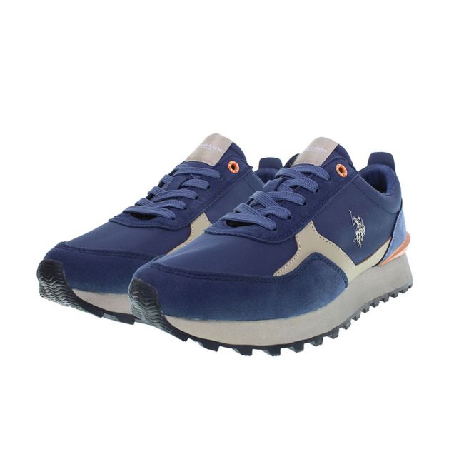 Ανδρικά sneakers U.S.POLO ASSN JASPER001-BLU-ORA02 μπλε