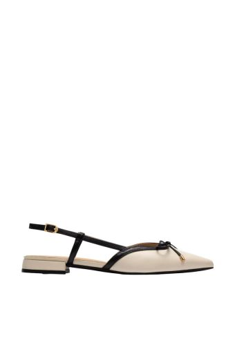 Γυναικείες μπαλαρίνες Clarks Sensa15 Bow 26186115 μπεζ δέρμα