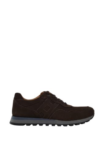 Ανδρικά sneakers Antonio Shoes 1275 καφέ δέρμα nubuck