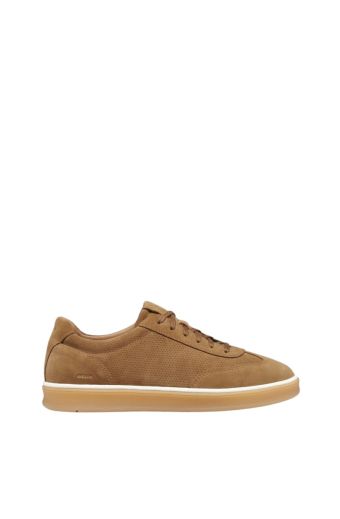 Ανδρικά sneakers GEOX U SPHERICA ACTIF X 4 U653JA 00022 C6018 ταμπά δέρμα καστόρ