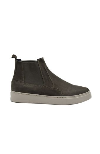 Ανδρικά μποτάκια Kricket 23X-4020-3 πούρο δέρμα nubuck