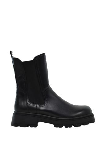 Γυναικεία μποτάκια Lady Shoes 2604 μαύρο δέρμα