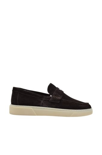 Ανδρικά μοκασίνια NICO VARELL 056-39W BEIGE W539W056138Z καφέ δέρμα καστόρ
