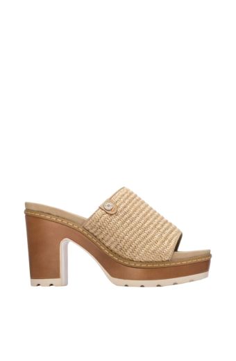 Γυναικεία mules REFRESH 175282 μπεζ
