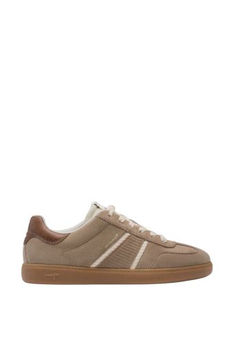 Γυναικεία Sneakers Tamaris 1-23624-43 3A1 μπεζ δέρμα καστόρ
